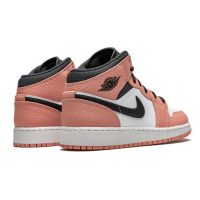 Кроссовки Nike Air Jordan 1 Retro Low Pink Quartz